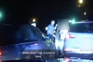 Video Shows Hit-Run Crash That Hospitalized Mercer County Officer