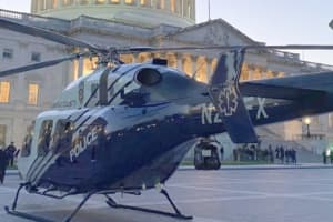 Helicopter Helps Locate Robbery Suspect In Alexandria