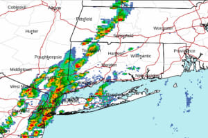 Line Of Severe Storms With Drenching Downpours, Damaging Wind Gusts Sweeping Through Region