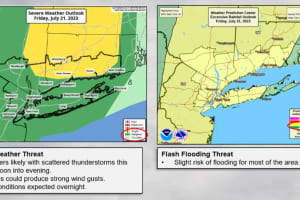 Severe Thunderstorm Watch In Effect For Much Of Hudson Valley