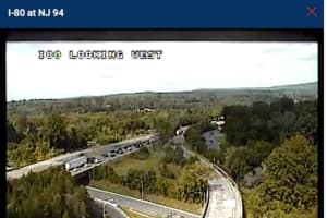 Major Delays Reported Along Route 80 Just Over PA Border