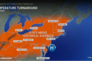 'Temperature Turnaround:' Unseasonably Warm Weather Coming To Northeast