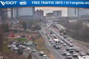 Beltway Crash: Heavy Delays Reported In I-495 Fairfax Accident
