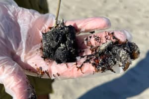 Mysterious Tar Balls Found On NJ Beaches Prompts Coast Guard Investigation