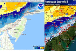 How Accurate Were NWS' Snowfall Predictions In North Jersey? Let's Compare Maps