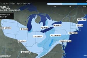 New Forecast: Increased Snowfall Totals Expected, Arctic Temps To Follow Northeast Storm