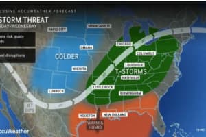 New Storm System With Rain, Gusty Winds Will Follow Swing In Temps: 5-Day Forecast