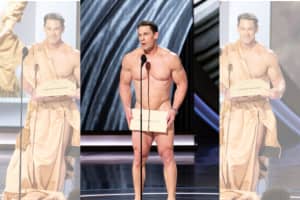 All Eyes On Naked Mass Native John Cena As He Recreates Famous Streaking Moment In Oscars