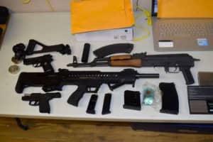 DA: 2 Arrested, Guns Seized During Search Of Darby Borough Home