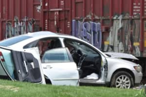 Driver Survives Train Crash In Lancaster County