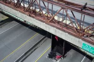 Bridge Cracked By Tractor-Trailer Stuck On I-83: PennDOT
