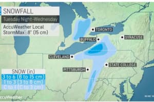 Surge Of Cold Air Could Bring Accumulating Snowfall To These Parts Of Northeast