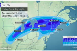 Projected Snowfall Totals Updated For New Winter Storm Taking Aim On Northeast