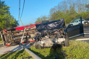One Injured In Crash At Hunterdon County Intersection