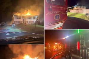 Fire Tears Through Mechanicsville Home Causing $400K In Damage (PHOTOS)
