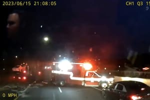 Firefighters Released From Hospital After Tractor-Trailer Slams Into Ambulance In MD (VIDEO)