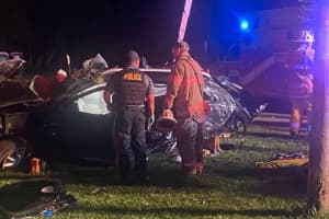 Driver, Passenger Hurt As Jeep Veers Off Hunterdon County Roadway, Flips Through Ditch
