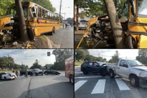 School Bus Crash Leaves Three With Injuries In Maryland