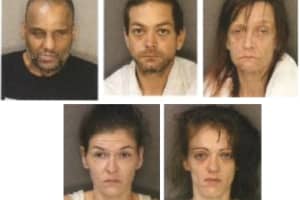 5 Residents From The Region Nabbed In Drug Raid, Police Say