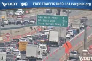 Multi-Vehicle Crash Backs Up Traffic For Miles In Fairfax County On Monday: DOT