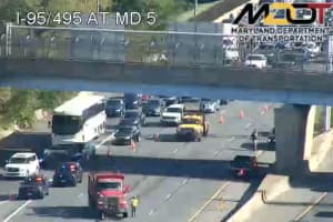 Crash Near Capital Beltway Backs Up Traffic For Miles In Maryland: DOT