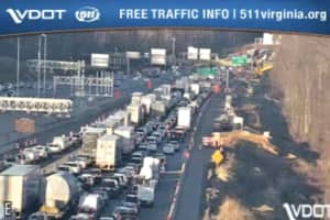 Lane Closures On I-495 Tie Up Traffic For Miles In Virginia: DOT