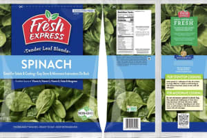 Packaged Spinach Sold To Stores In Virginia Recalled Due To Concerns Of Listeria Contamination