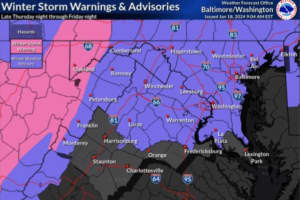 Incoming Storm To Bring Several Inches Of Snow To Parts Of DMV Region: Forecasters