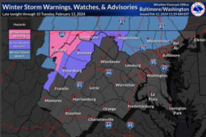 Rain May Turn To Snow In Parts Of DMV Region During Shifty Incoming Storm: Forecasters