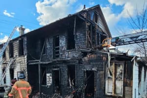 4 Firefighters Injured Battling Baltimore County Blaze