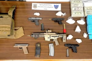 Guns, $30K Cash, Drugs: Springfield Police Sieze Heroin, Cocaine, Illegal Weapons In Raids