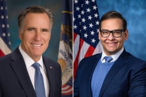 'Sick Puppy': Embattled NY Rep George Santos Confronted By Mitt Romney At Capitol