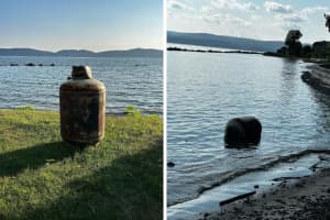 Tank Ahoy!: 200-Pound Propane Container Washes On Shore Of Croton Park