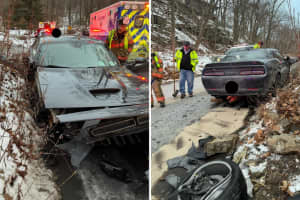 Car Loses Wheel In Crash On Road In Mahopac: Here's Where