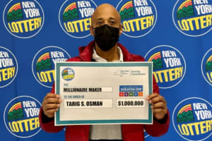 Jackpot: Long Island Man Claims $1M Lottery Prize