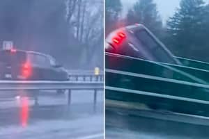 Video Shows Moment Wrong-Way Thruway Driver Went Off Overpass In Region