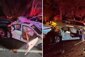 3-Car Crash Sends Person To Hospital In Westchester, Causes Road Closure