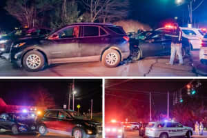 2-Car Collision Shuts Down Busy Road In Mahopac, Drivers Walk Away Unharmed