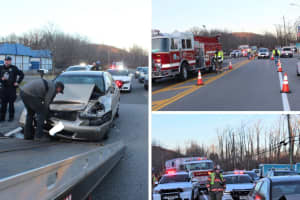 3-Car Collision Leaves Person Injured, Slows Traffic On Route 6 In Mahopac