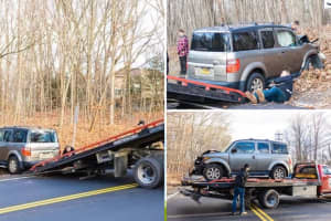 1-Car Crash Shuts Down Hudson Valley Road