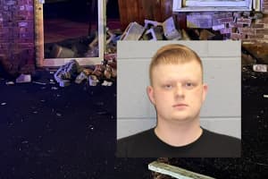 Christmas Eve Crash Into Cleaners: 22-Year-Old Nabbed After Fleeing In Naugatuck, Police Say