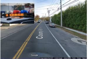 Mack Truck Hits BMW, Home On Long Island, Police Say