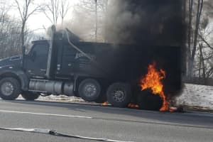 Vehicle Fire, Rollover Crash Cause Road Closures In The Region