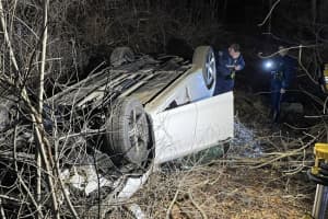 Driver Critically Injured In Rollover Weston Wreck; Troopers Investigating