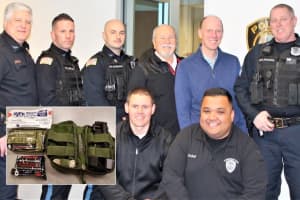 Donation Gives Allendale Police Cutting-Edge Carrier Vests, Lifesaving Kit