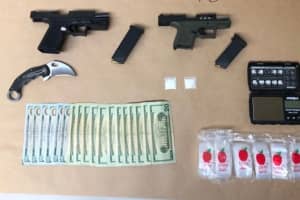 Guns, Cocaine: Public Urination Leads To Arrest Of Long Island Man, Police Say