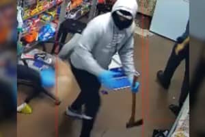 Ax-Wielding Robbers Caught On Video In Philadelphia, Police Say