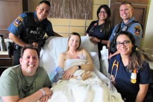 STORK CLUB: Newborn Greets Fair Lawn Police, EMS