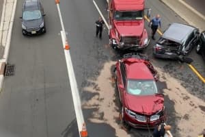 Firefighters Free Severely Injured Driver In NJ Turnpike Pileup