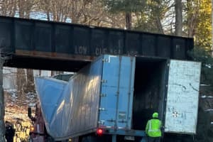 ‘Bridge Strikes Again’: Truck Stuck After Crash In Canton